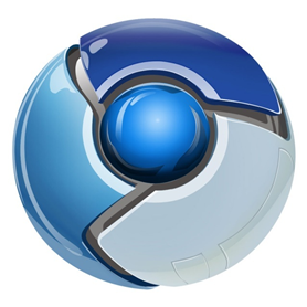 Logo Chromium — open-source projekt, na kterém je postavený Google Chrome
