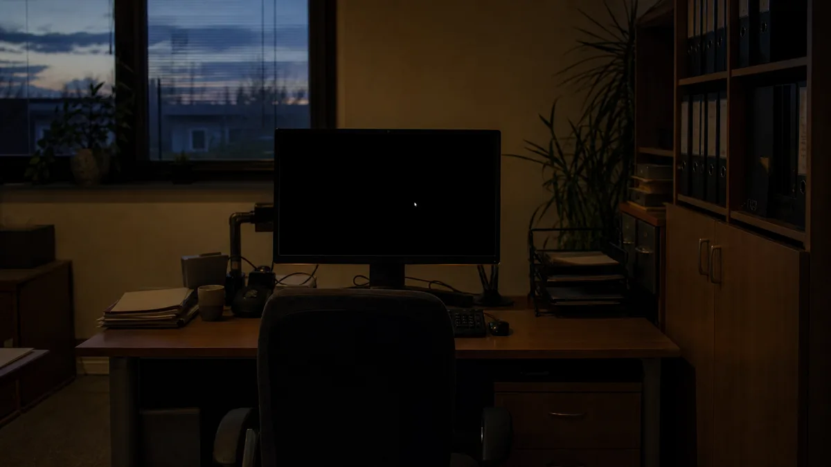 Black screen in Windows after login: you see the cursor, but no desktop