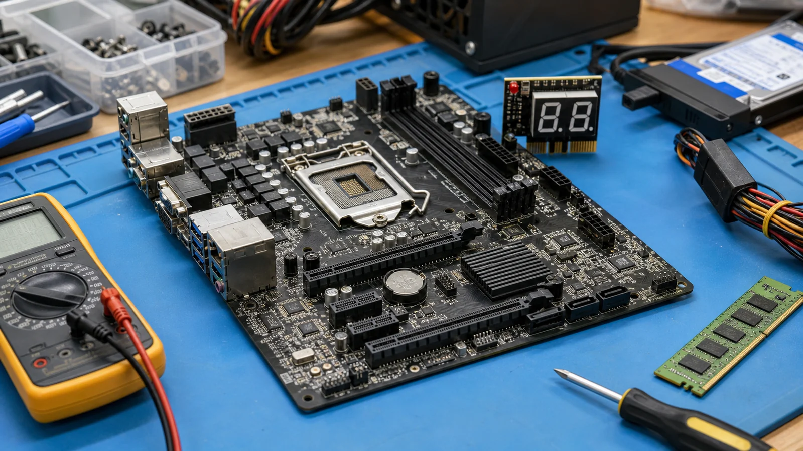 Faulty Motherboard: How to diagnose it