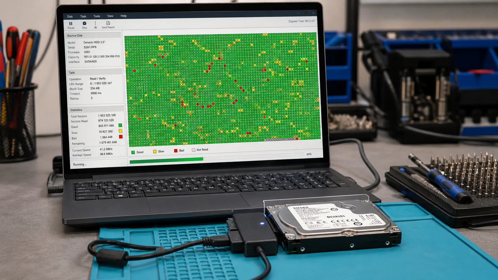 Oprava vadných sektorů HDD: zachránit data, nebo vyměnit disk?