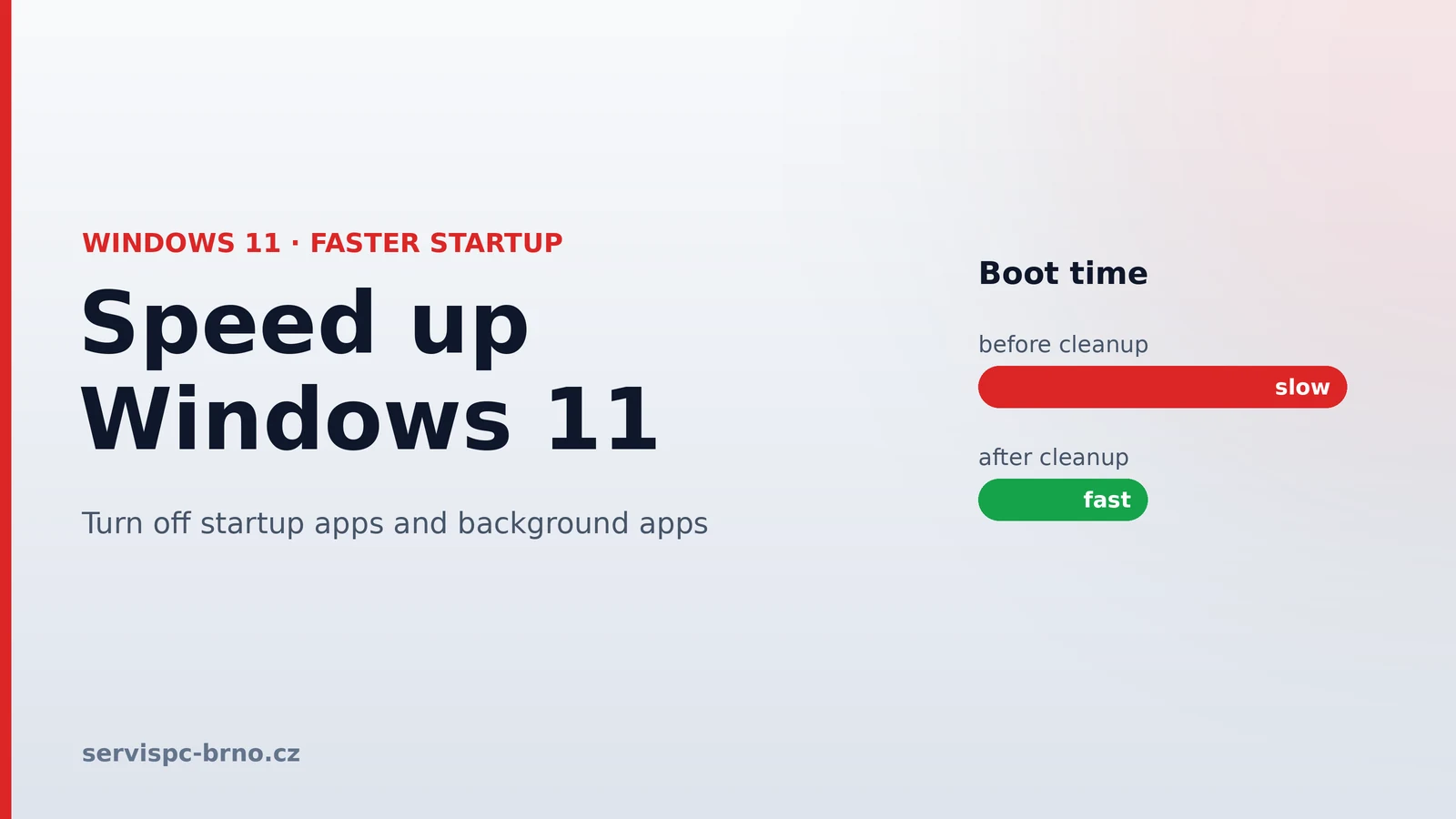 Windows 11 starts slowly? How to speed up boot without a reinstall